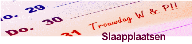 Slaapplaatsen