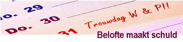 Belofte maakt schuld